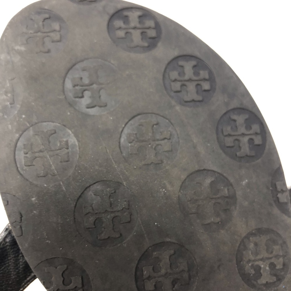 Tory birch black flip flops - Picture 5 of 7